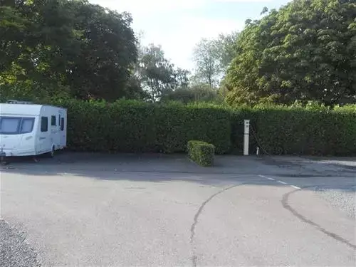 Mobile home York Rowntree Park Caravan Club Site