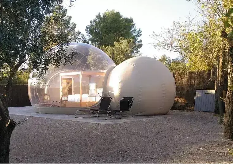 Bubble tent Zielo de Levante